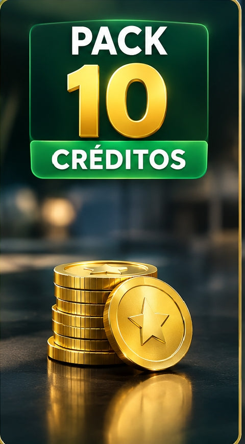 10 pack créditos